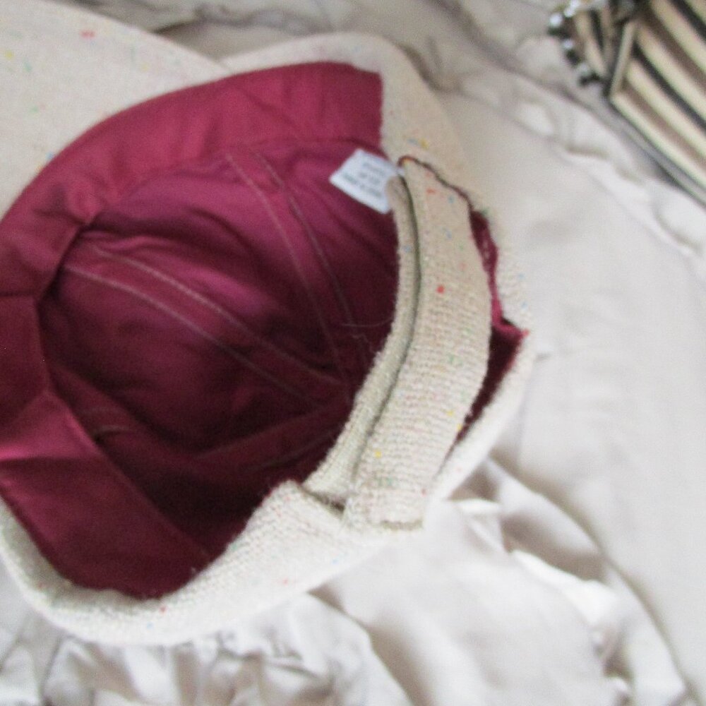 tweed ball cap - Picture 6 of 8